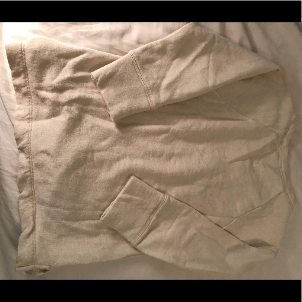 Jcrew 3/4 length crewneck sweatshirt